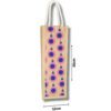 Eco Style - Classic lengthy Jute bag 12 cm x 35 cm