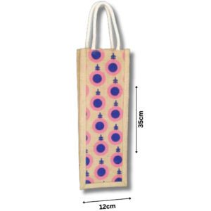 Eco Style - Classic lengthy Jute bag 12 cm x 35 cm